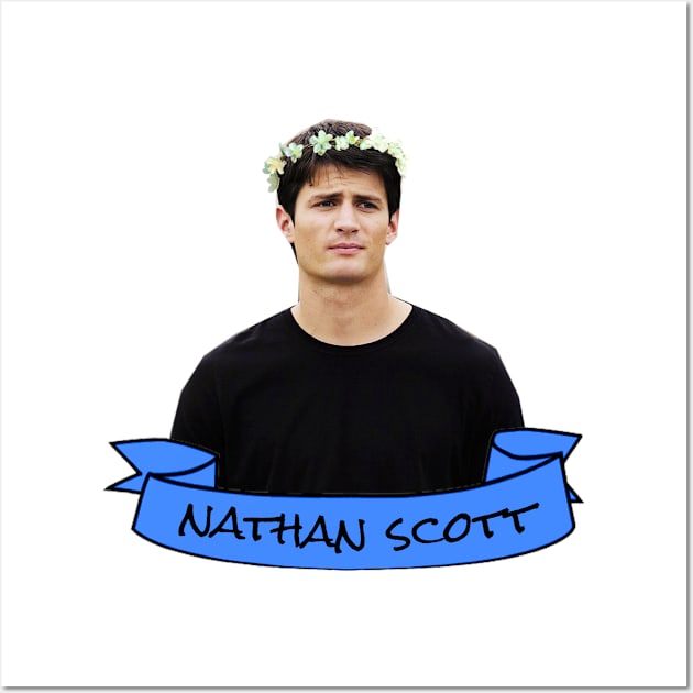 Nathan Scott Flower Crown Wall Art by lunalovebad